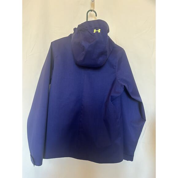 Under Armour youth xl/ladies M Cold Gear jacket. All weather full zip with hood - Picture 3 of 11